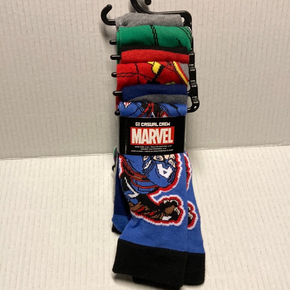 Marvel dress socks